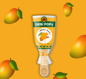 Real Aam + Spicy Lolipop | Pack of 5 | GoDesi Popz | Sadi Hatti