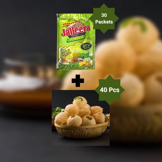 COMBO DEAL JALJEERA 30 PACK + FREE PANIPURI BOX | Sadi Hatti