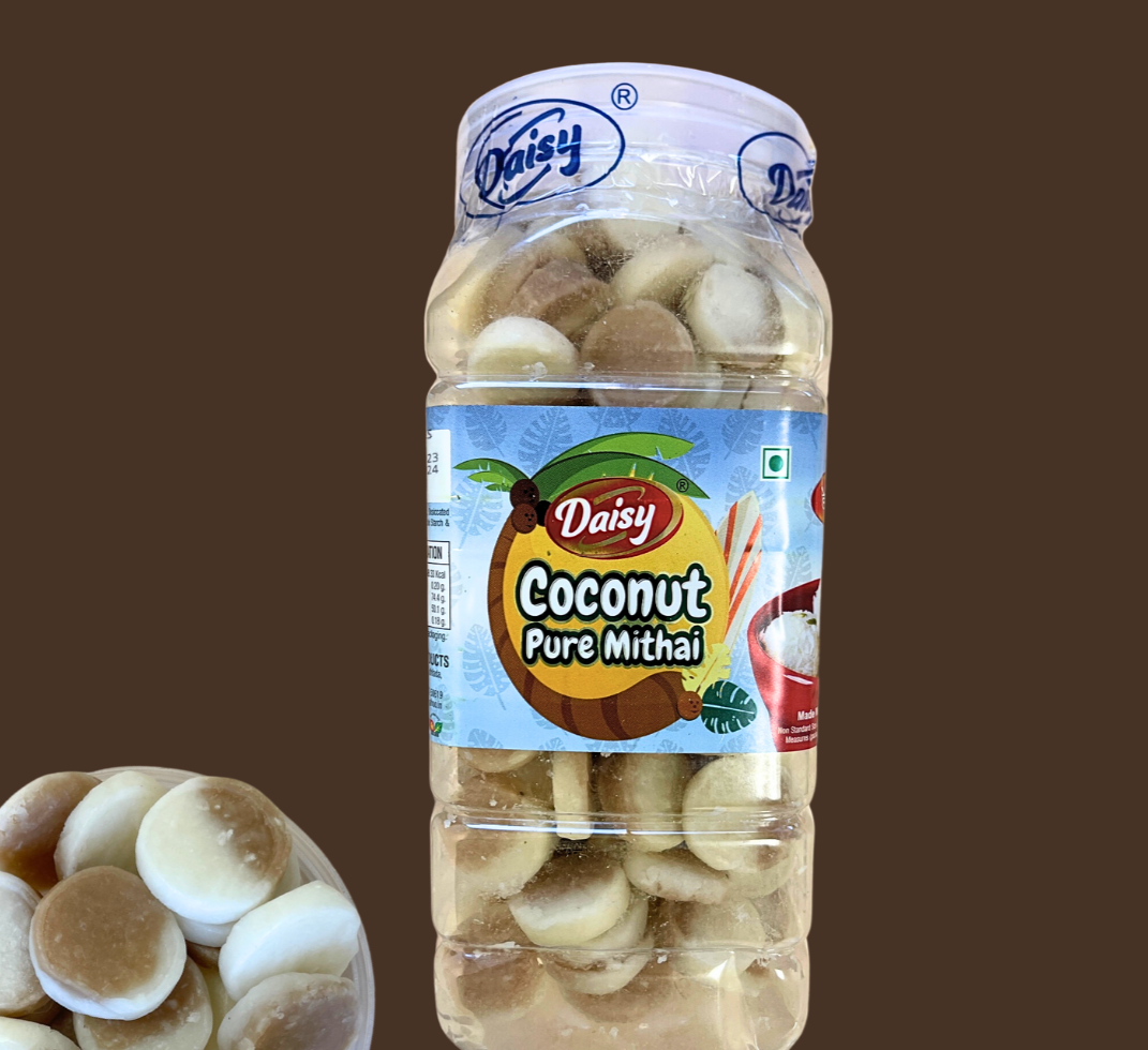Coconut Peda | Brown and white peda | Sadi Hatti