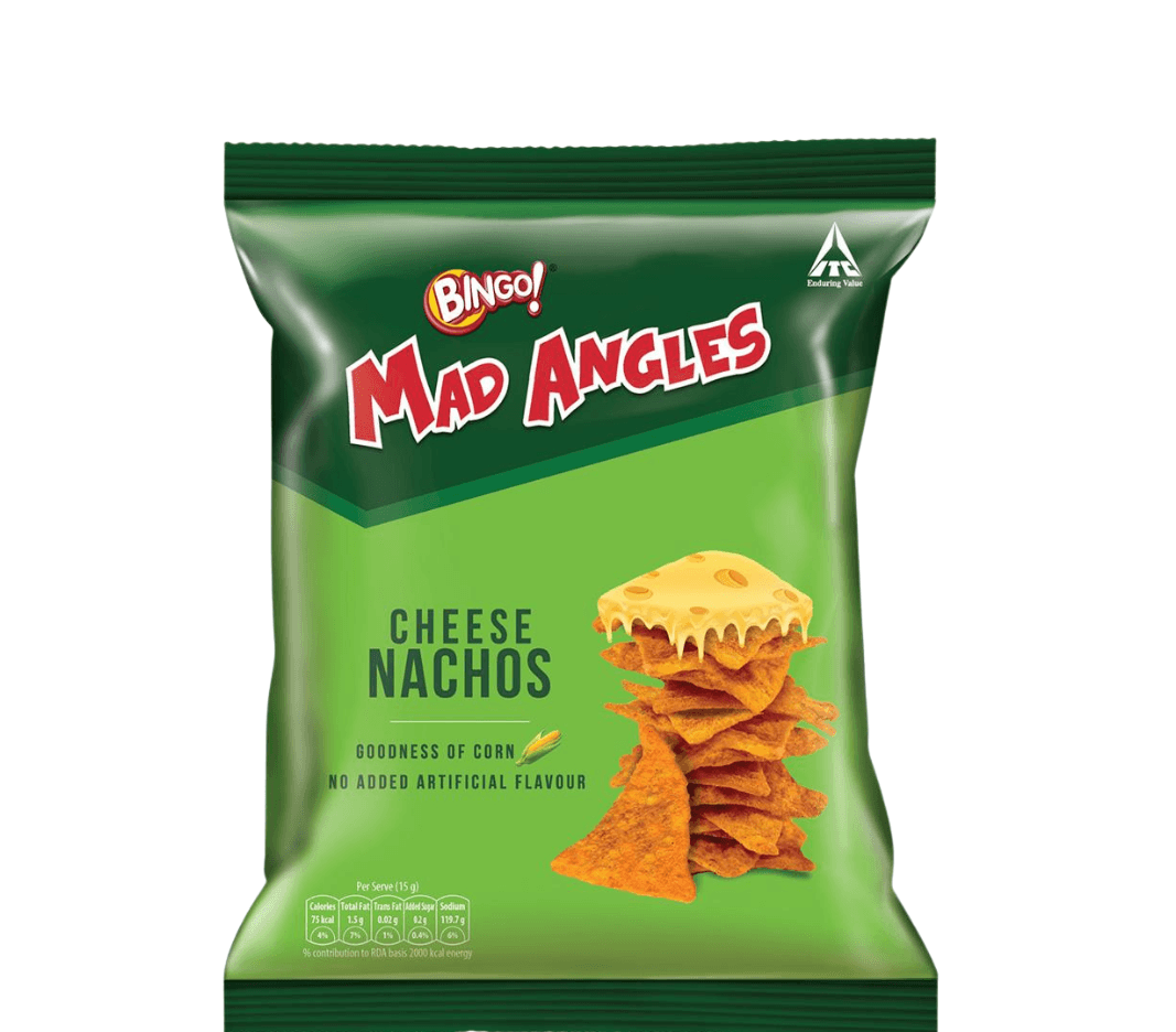 Bingo Mad Angles ( Cheese Nacho ) Indian Flavour | Sadi Hatti